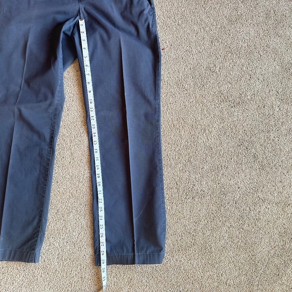 Eddie Bauer Shaw Olive Green Straight Leg Pants Size 6 | Casual Work Trouser - Picture 9 of 10